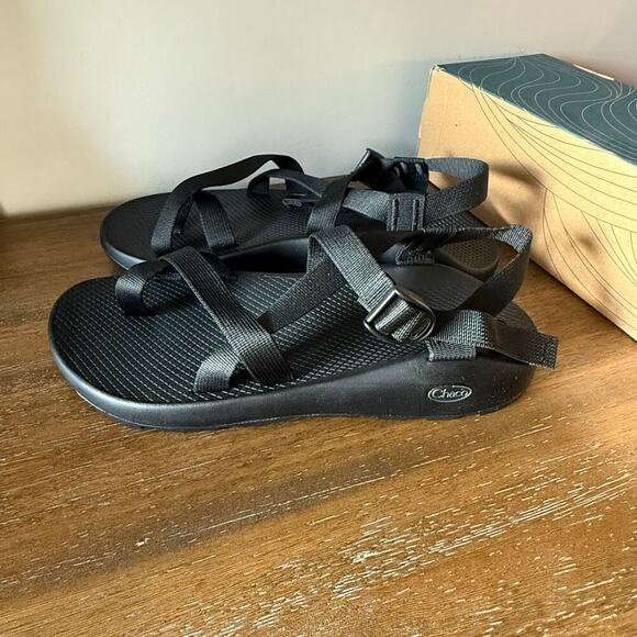 NWT Chaco Men’s Z2 Classic Black Outdoor Hiking Sandals-‎ Size 13M